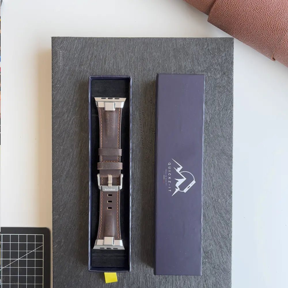 Legend | Bracelet Cuir & Titane - quickz - it