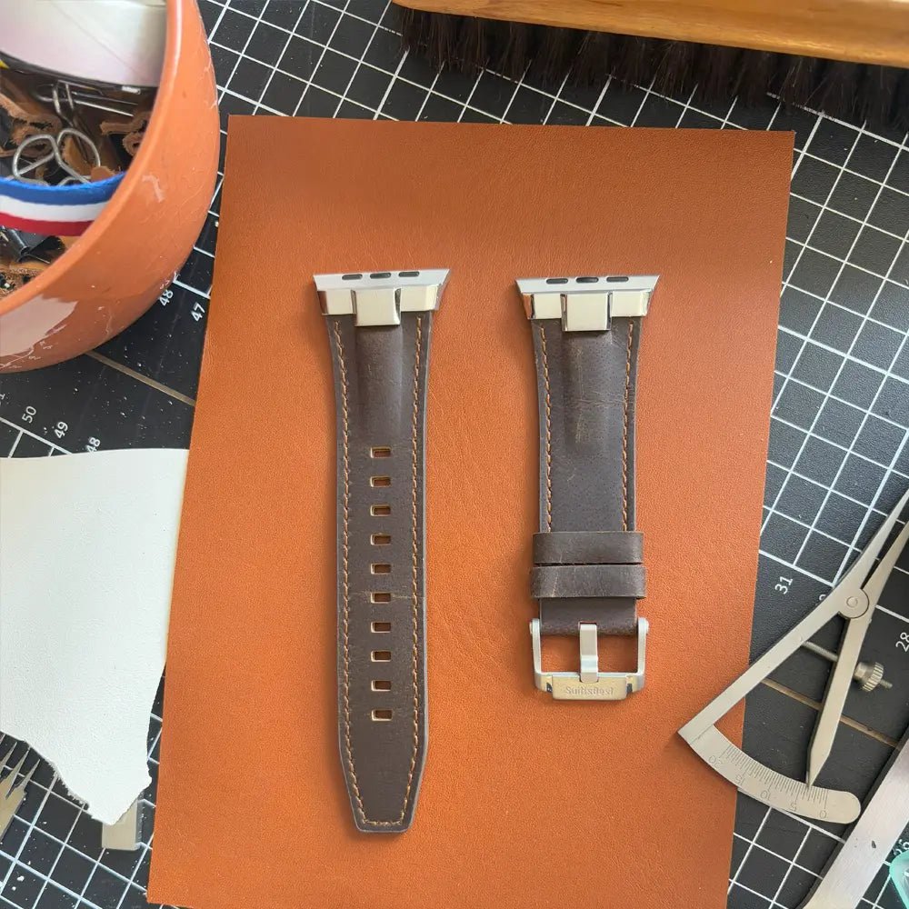 Legend | Bracelet Cuir & Titane - quickz - it