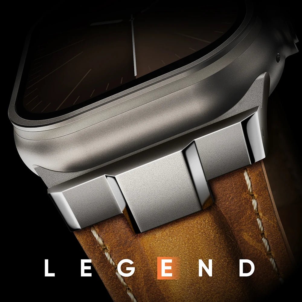 Legend | Bracelet Cuir & Titane - quickz - it