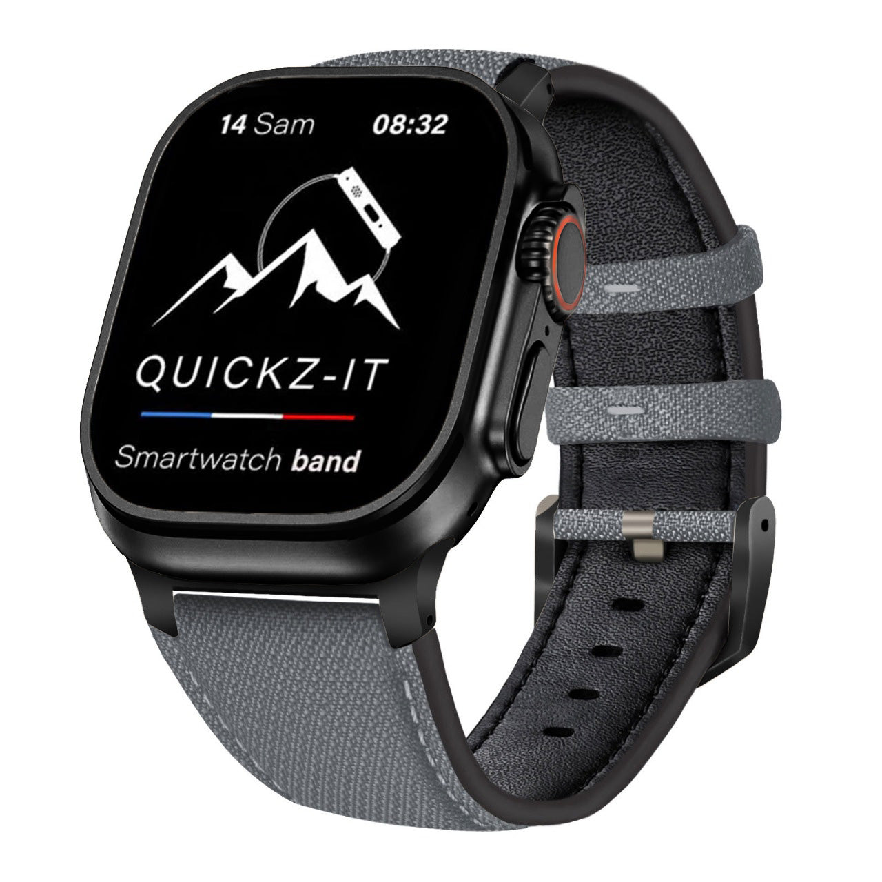 Crossgrain | Bracelet Cuir & Nylon