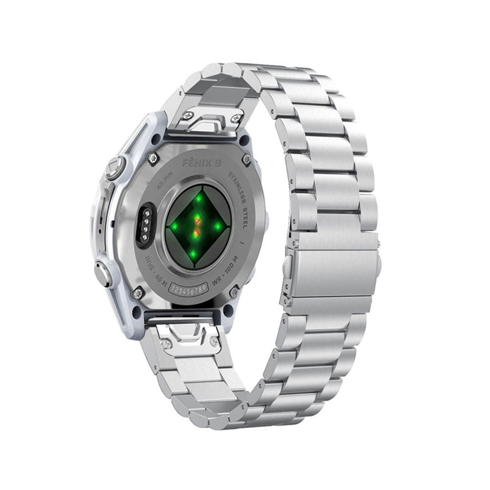 Bracelet Quick-Fit | 20mm (Acier inoxydable à maillon) - 3 couleurs