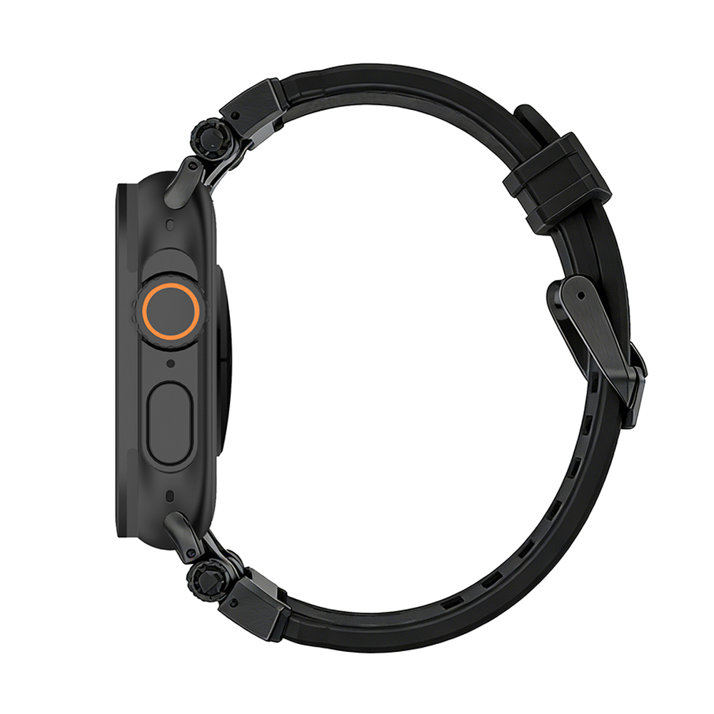 Aegis | Bracelet Silicone & Titane