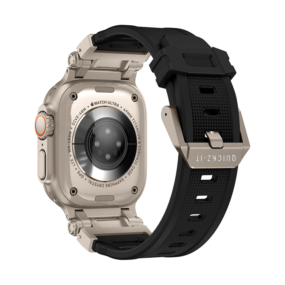 Aegis | Bracelet Silicone & Titane