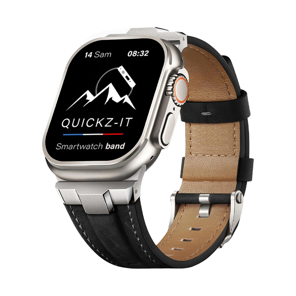 Legend | Bracelet Cuir & Titane