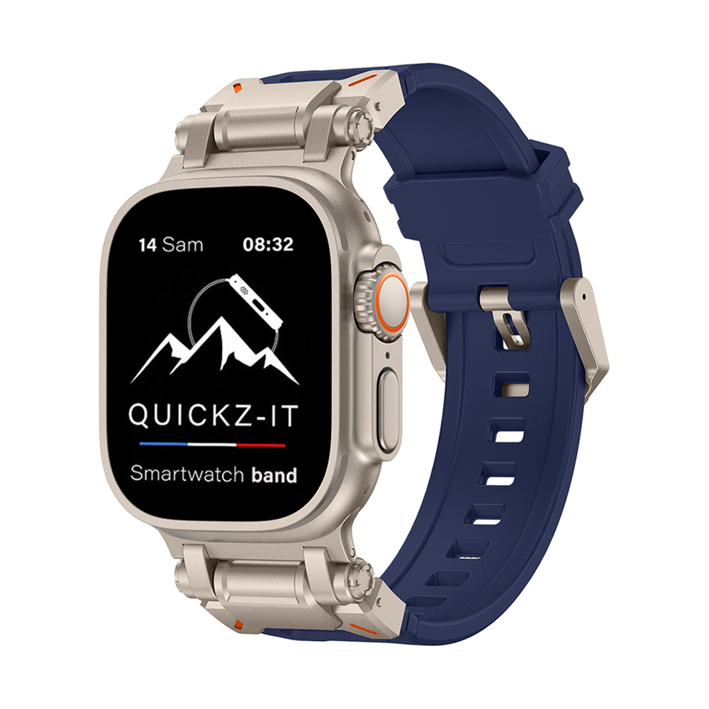 Aegis | Bracelet Silicone & Titane