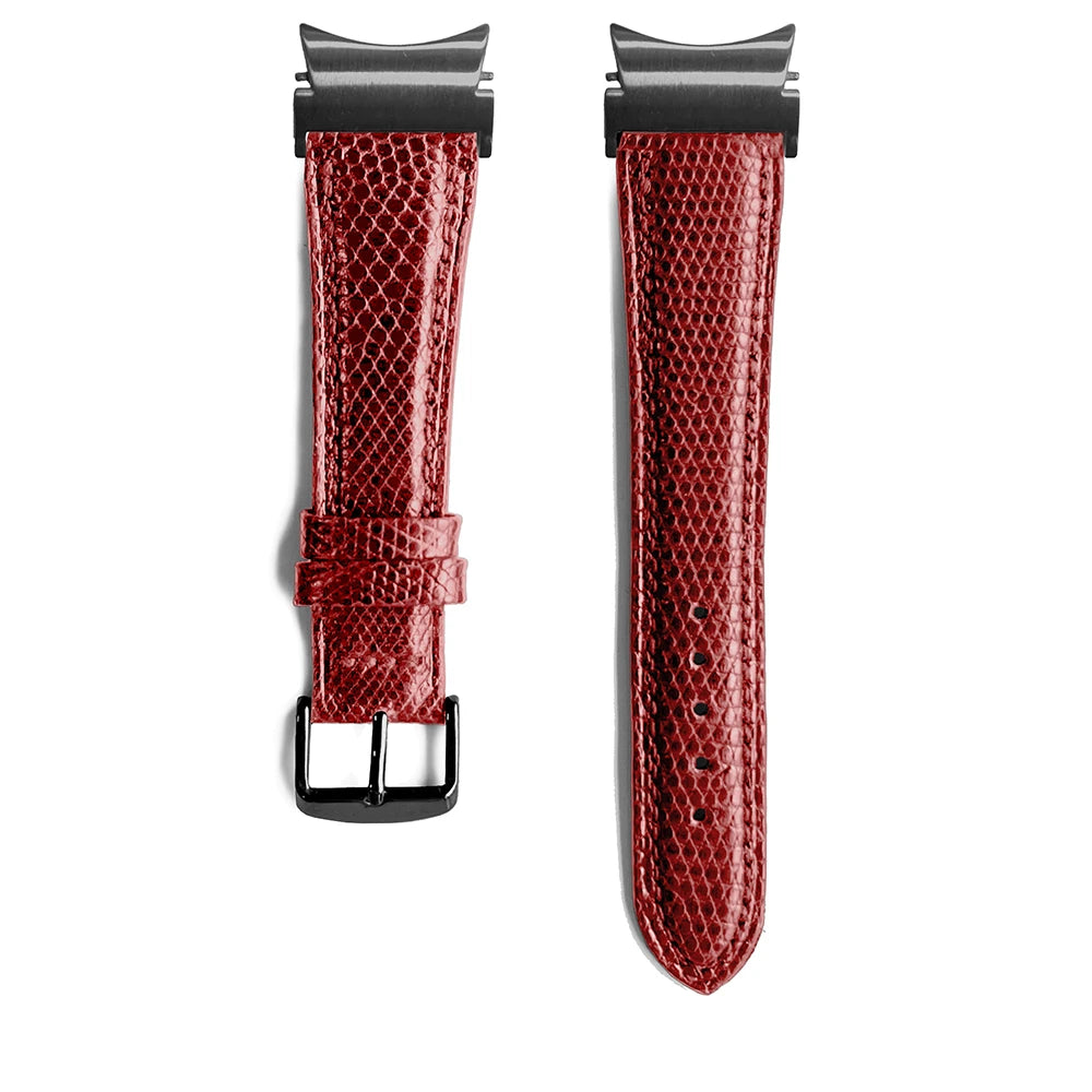 L'exotique - Bracelet Samsung | 20mm (Cuir véritable lézard)