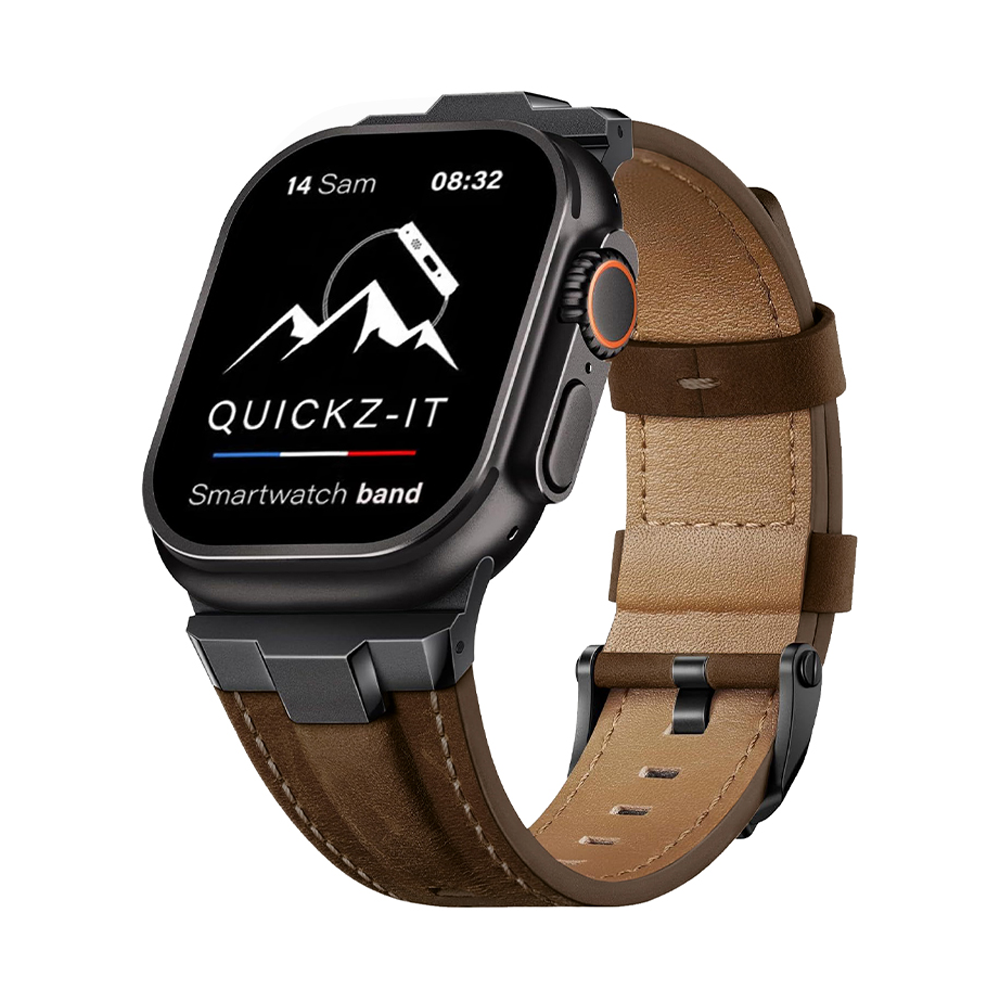 Legend | Bracelet Cuir & Titane