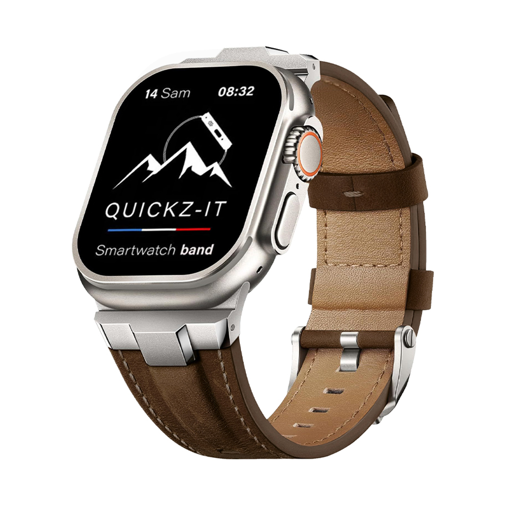 Legend | Bracelet Cuir & Titane