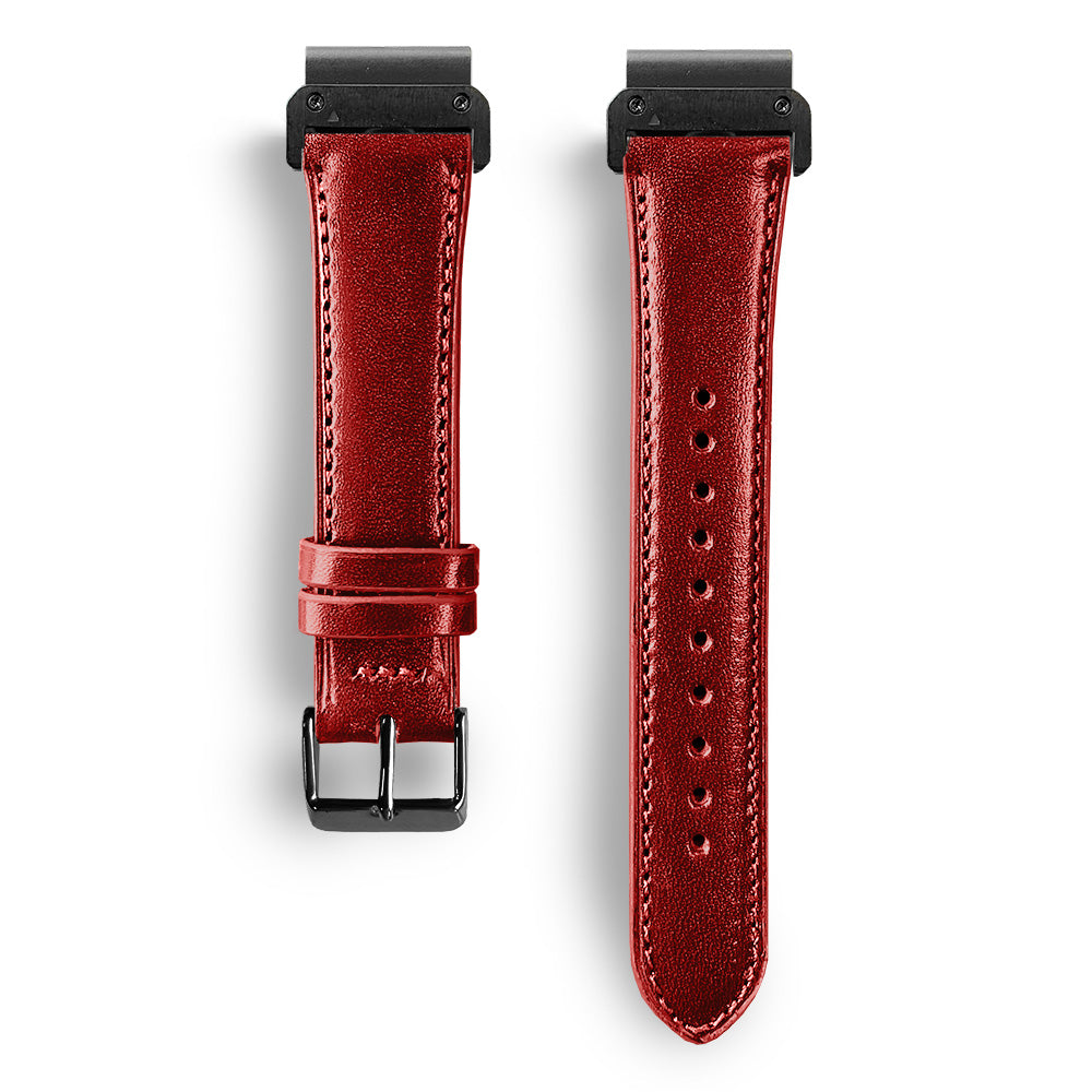 L'Intemporel | Bracelet Cuir véritable lisse (22mm)