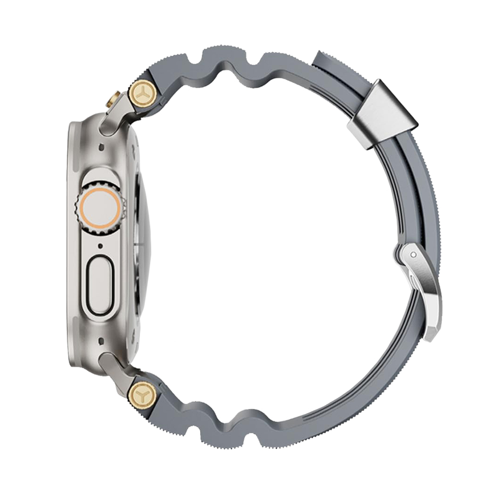 Graal | Bracelet Silicone & Plaqué Or