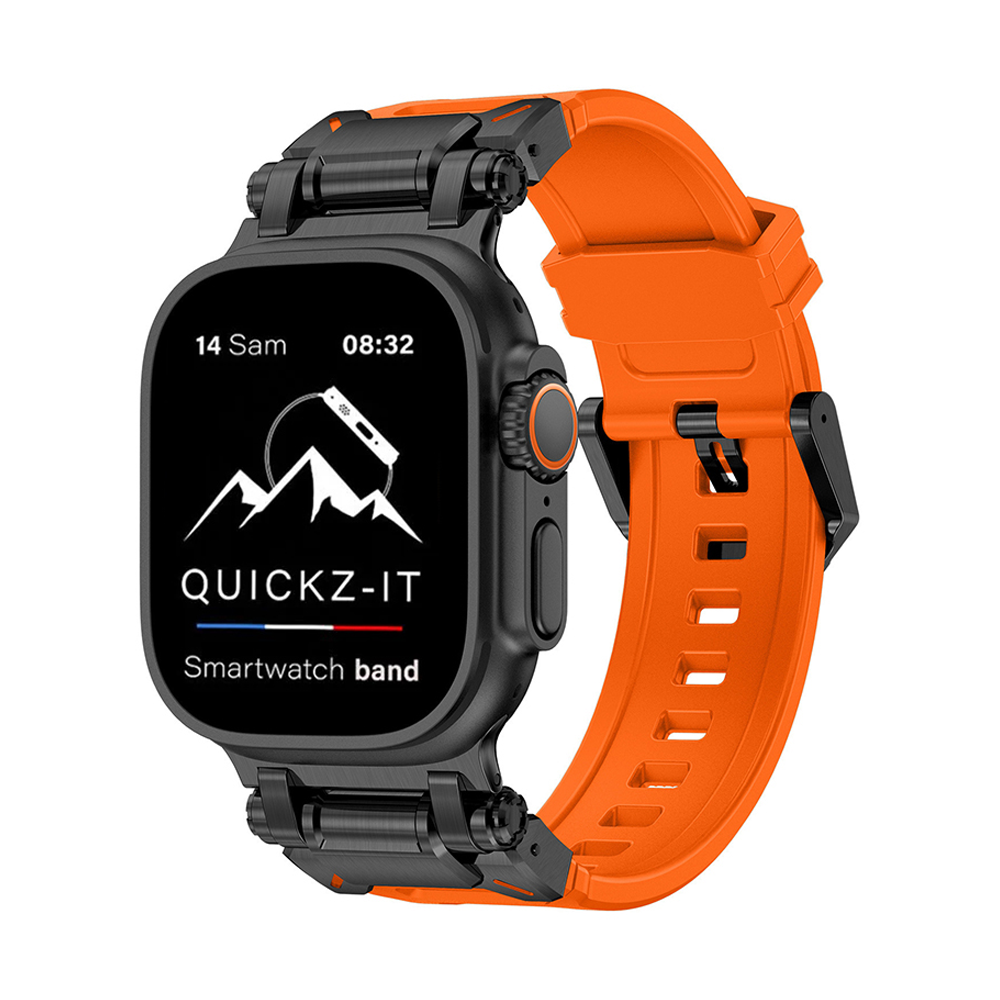 Aegis | Bracelet Silicone & Titane