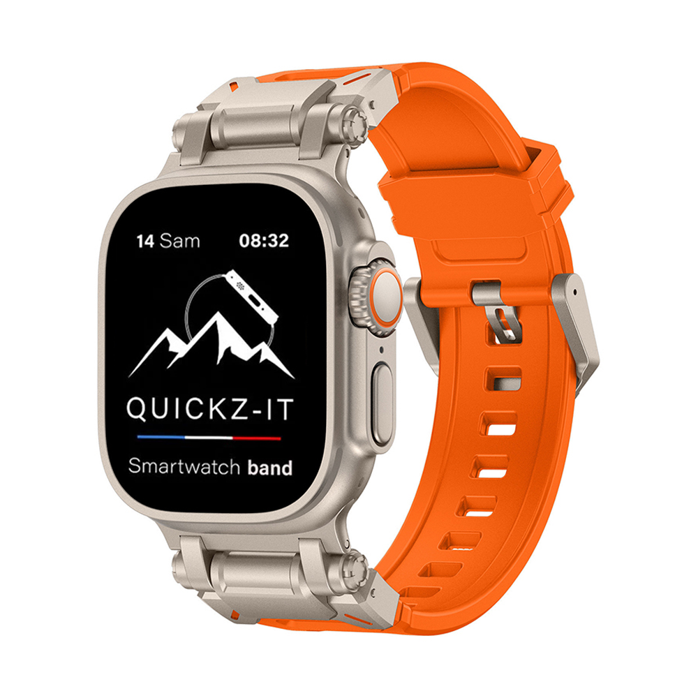 Aegis | Bracelet Silicone & Titane