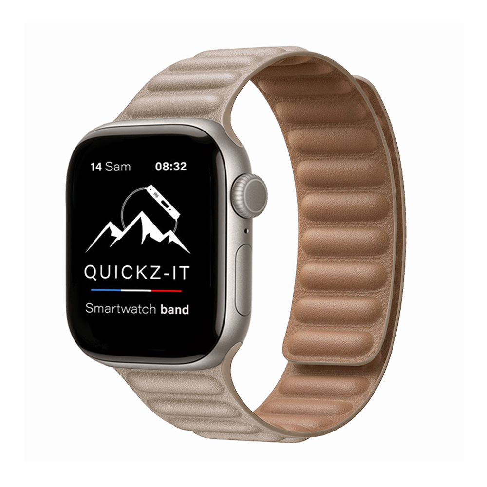 Veloz | Bracelet Cuir magnétique