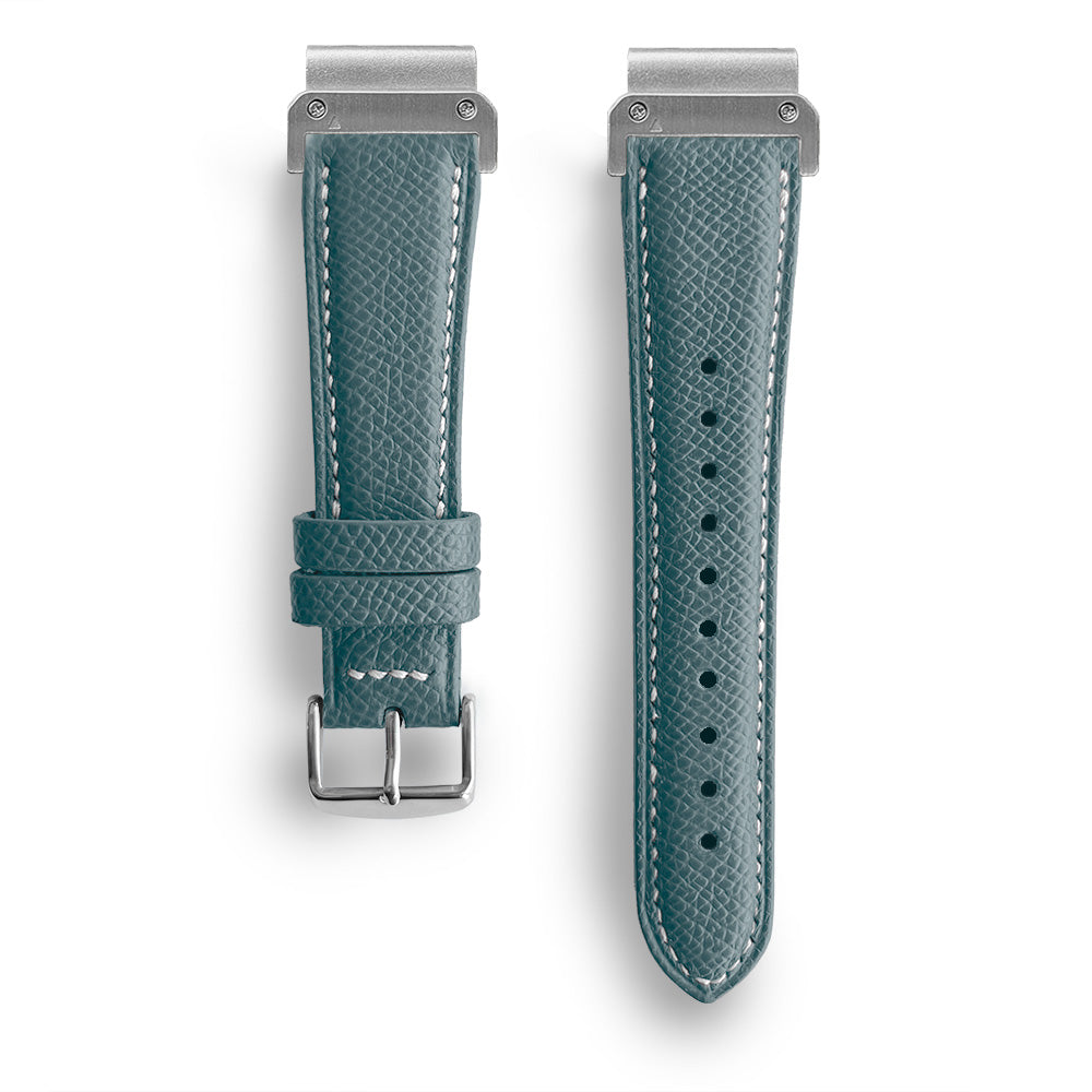 Le Chromatique - Bracelet Quick-Fit | 22mm (Cuir véritable grainé)