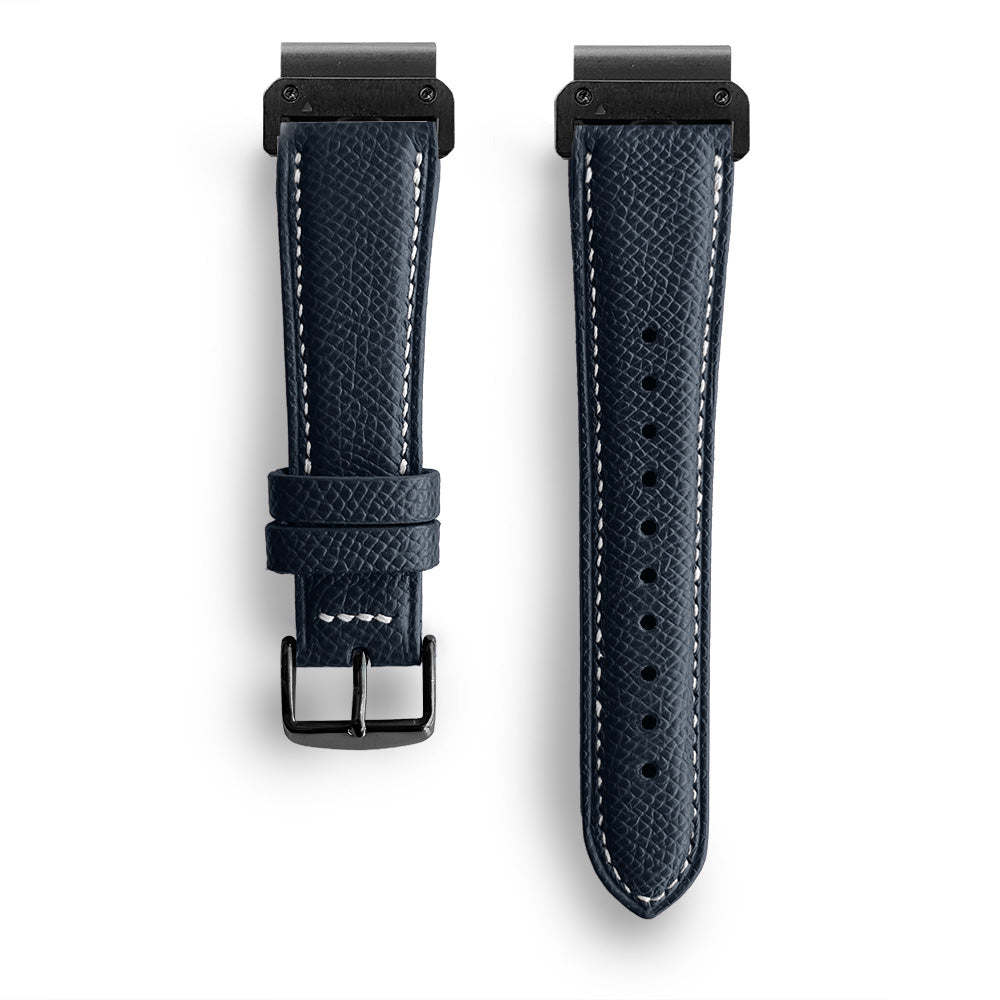 Le Chromatique - Bracelet Quick-Fit | 26mm (Cuir véritable grainé)