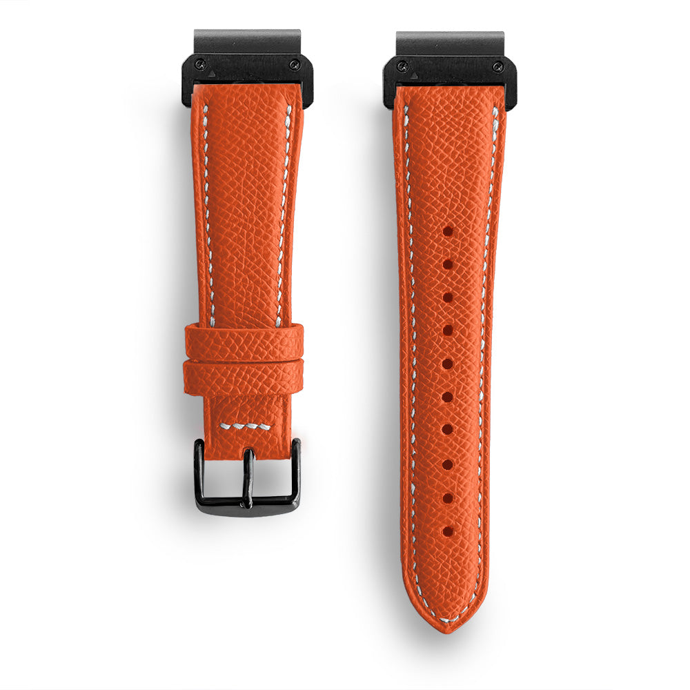 Le Chromatique - Bracelet Quick-Fit | 26mm (Cuir véritable grainé)