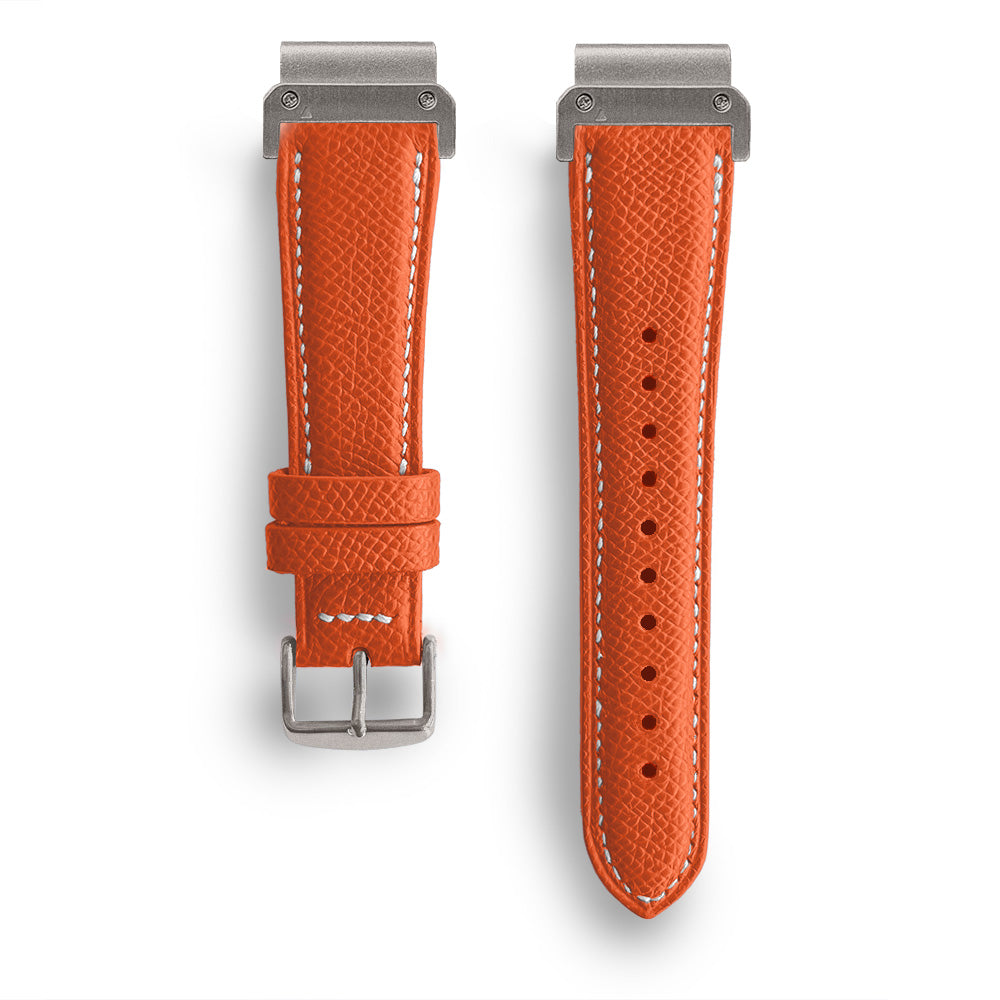 Le Chromatique - Bracelet Quick-Fit | 26mm (Cuir véritable grainé)