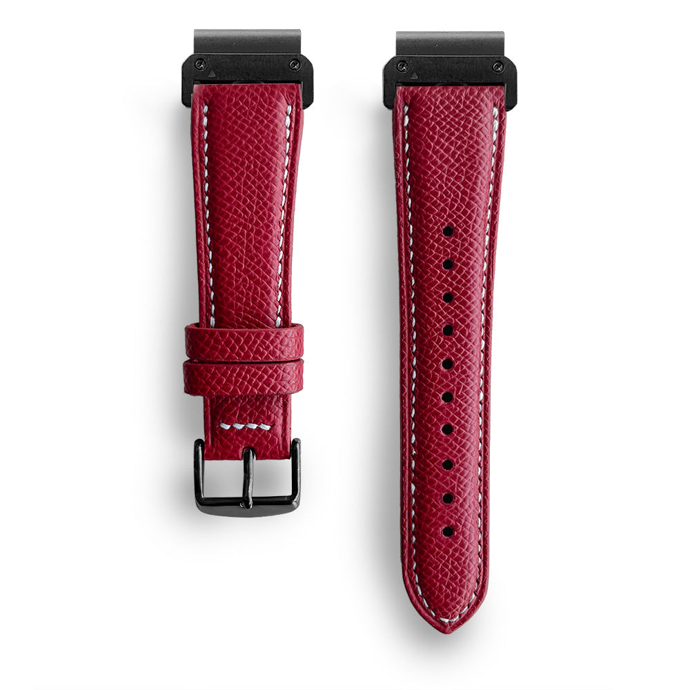 Le Chromatique - Bracelet Quick-Fit | 26mm (Cuir véritable grainé)