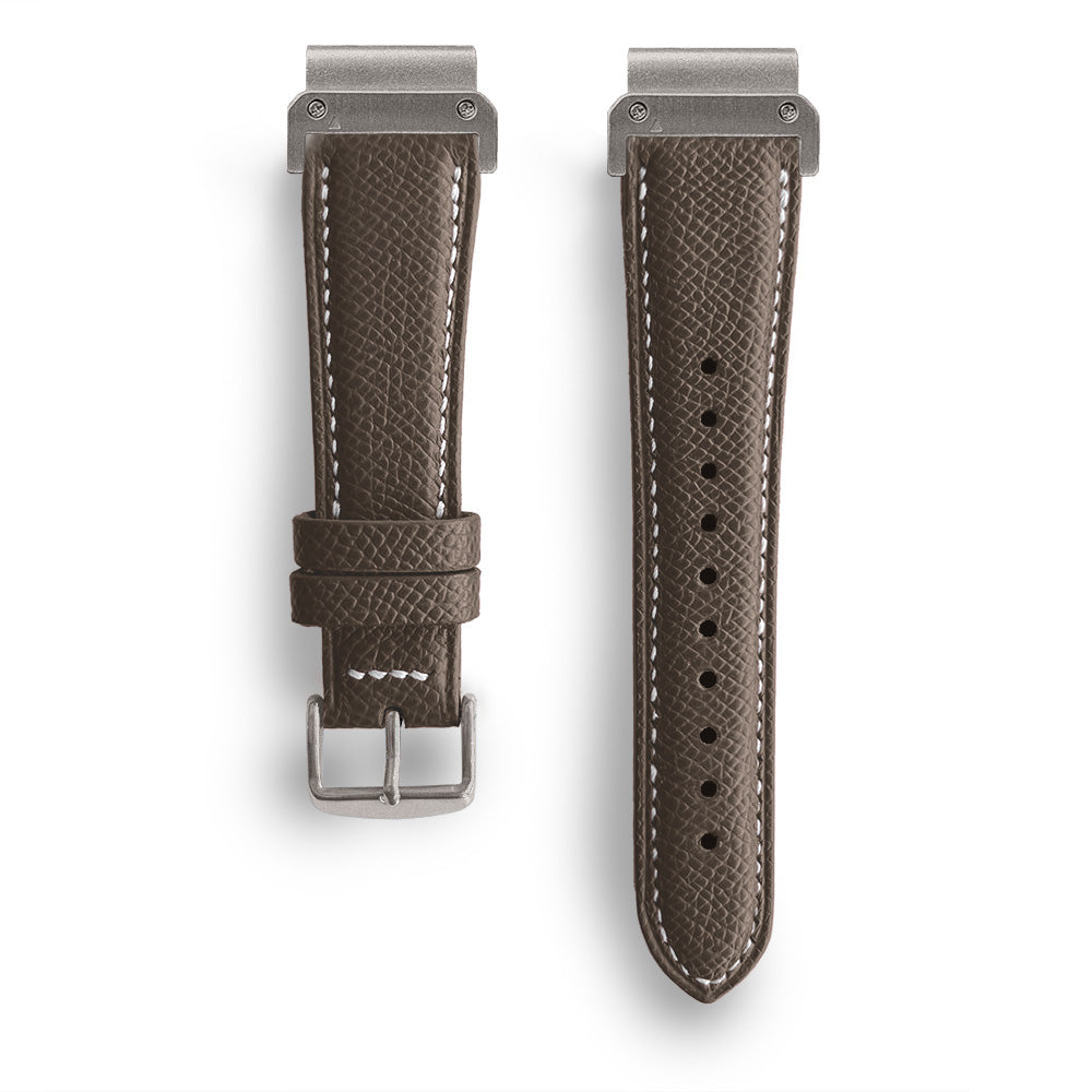 Le Chromatique - Bracelet Quick-Fit | 26mm (Cuir véritable grainé)