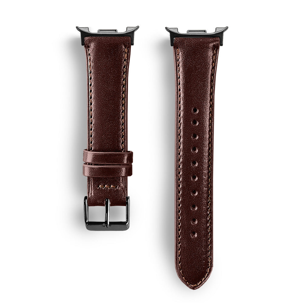 L'Intemporel - Bracelet Samsung | Galaxy Watch 8 (Cuir véritable lisse)