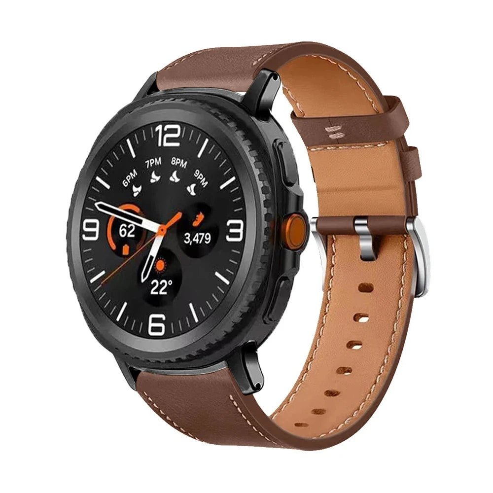 Bracelet Samsung | Galaxy Watch 8 (Cuir véritable) - quickz - it