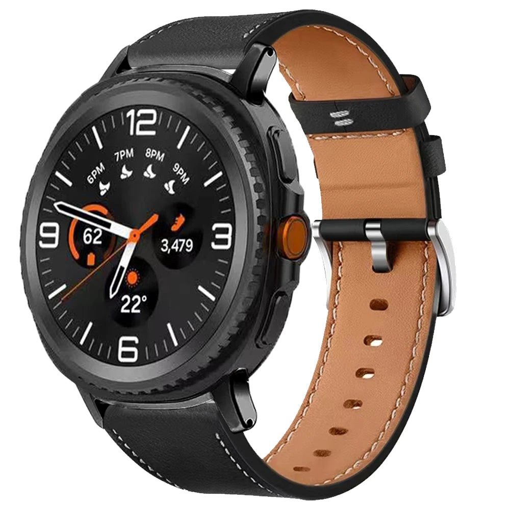 Bracelet Samsung | Galaxy Watch 8 (Cuir véritable) - quickz - it