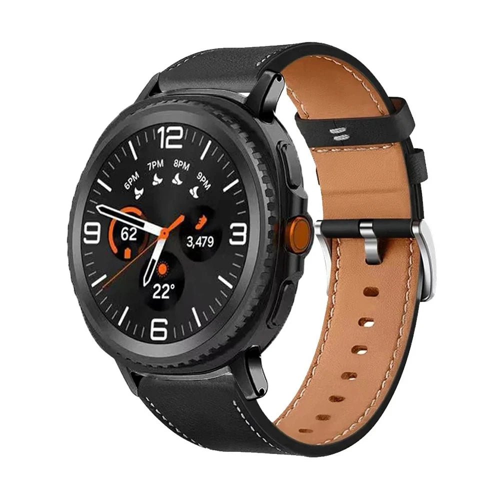 Bracelet Samsung | Galaxy Watch 8 (Cuir véritable) - quickz - it