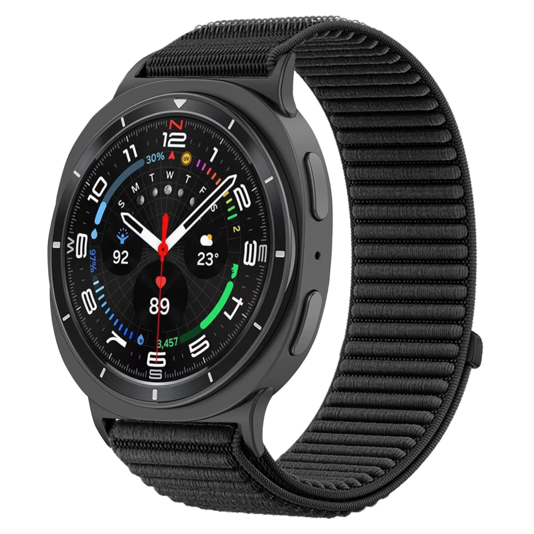 Bracelet Samsung | Galaxy Watch 8 (Nylon velour) - quickz - it