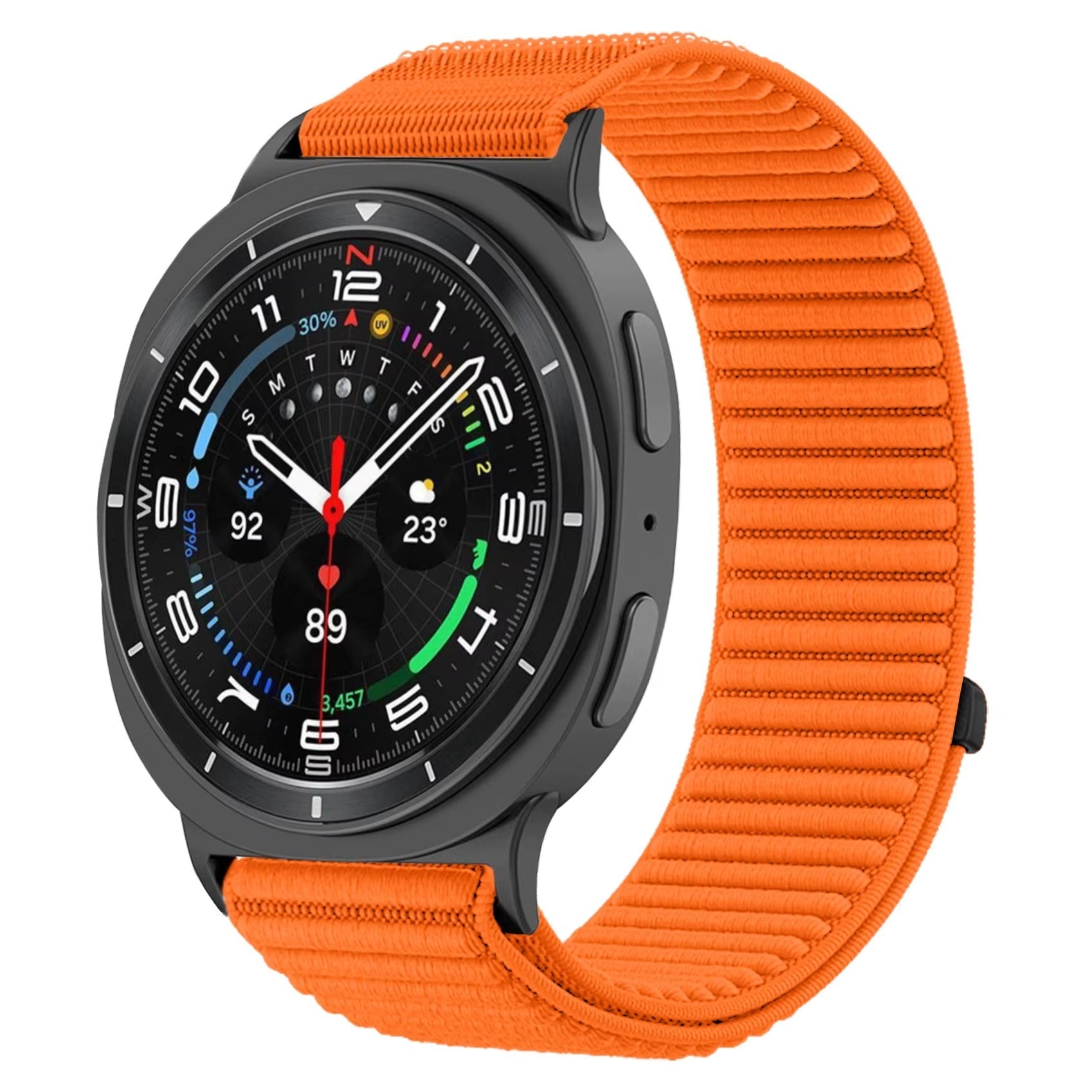 Bracelet Samsung | Galaxy Watch 8 (Nylon velour) - quickz - it