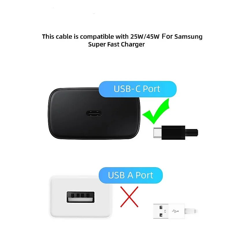 Câble 5A USB C Samsung | 45W charge ultra rapide - quickz - it