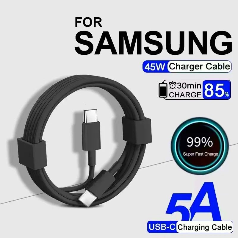 Câble 5A USB C Samsung | 45W charge ultra rapide - quickz - it