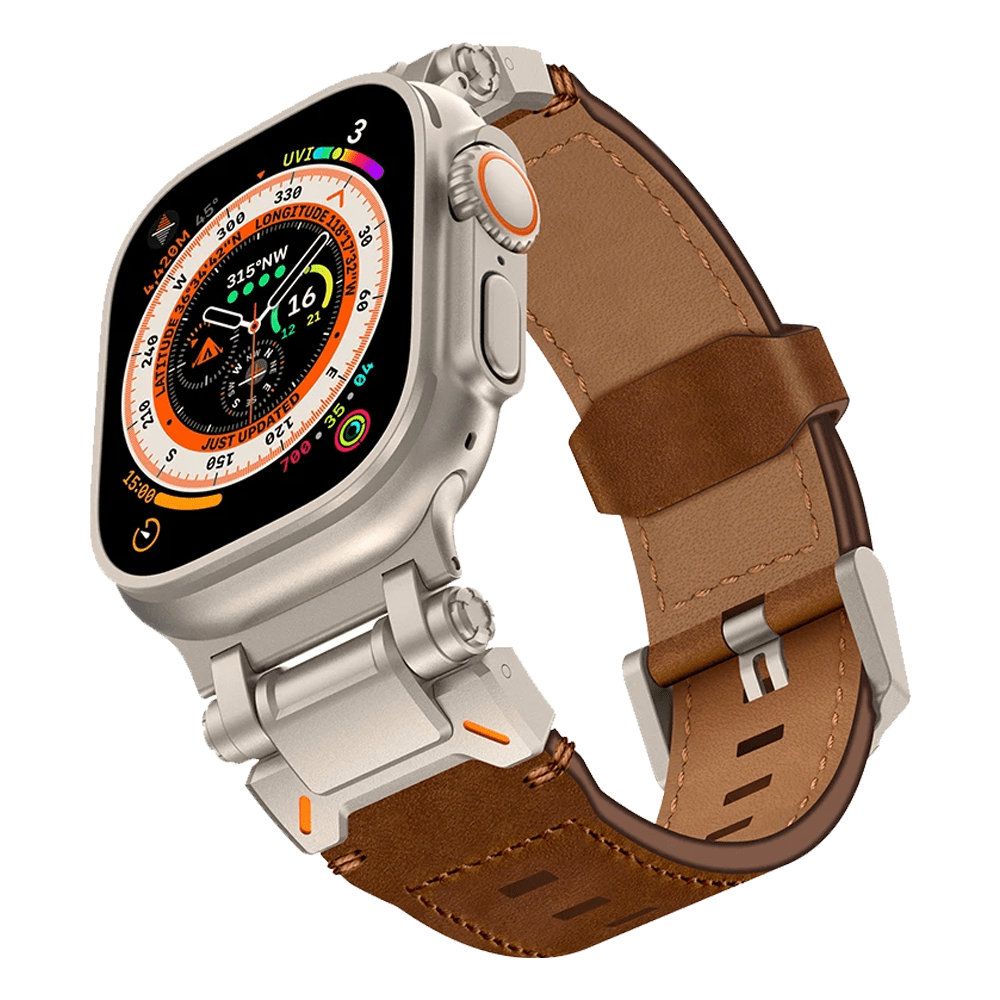Eternel | Bracelet Cuir & Titane - quickz - it