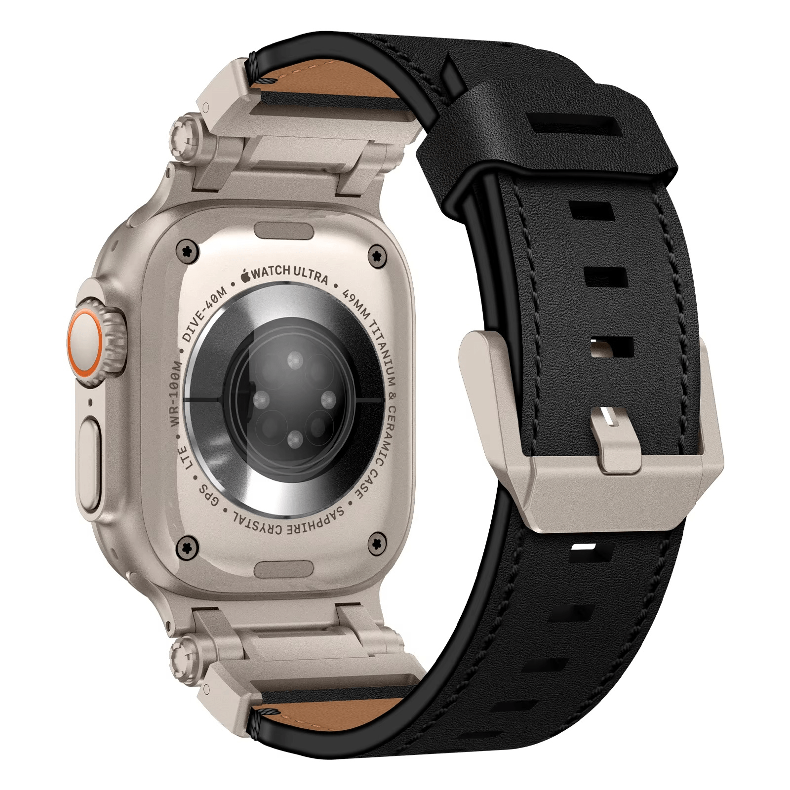 Eternel | Bracelet Cuir & Titane - quickz - it