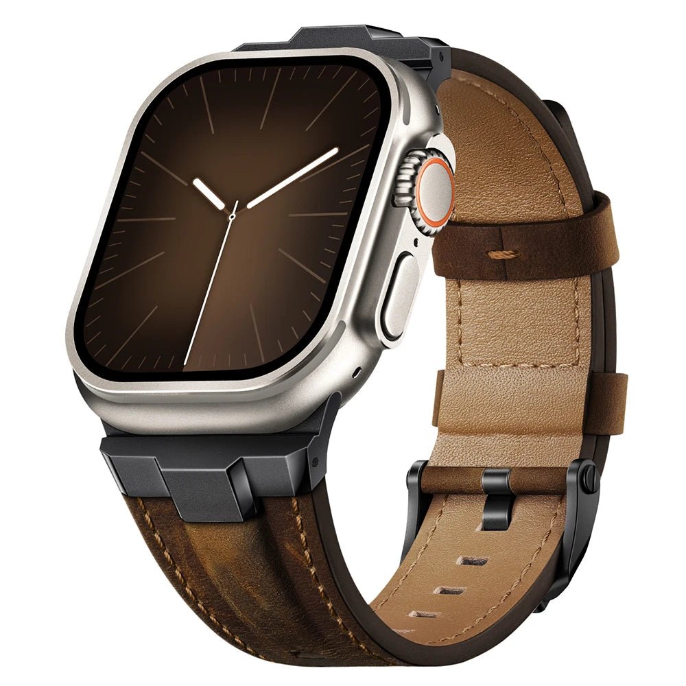 Legend | Bracelet Cuir & Titane - quickz - it